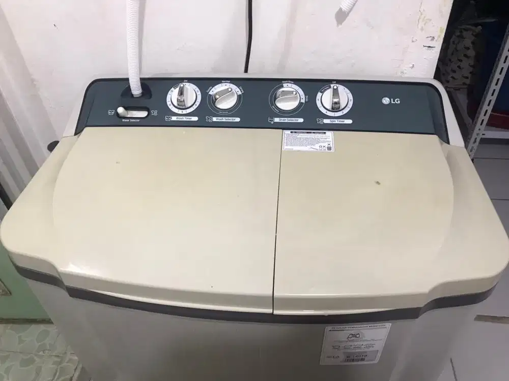 MESIN CUCI LG 2 tabung