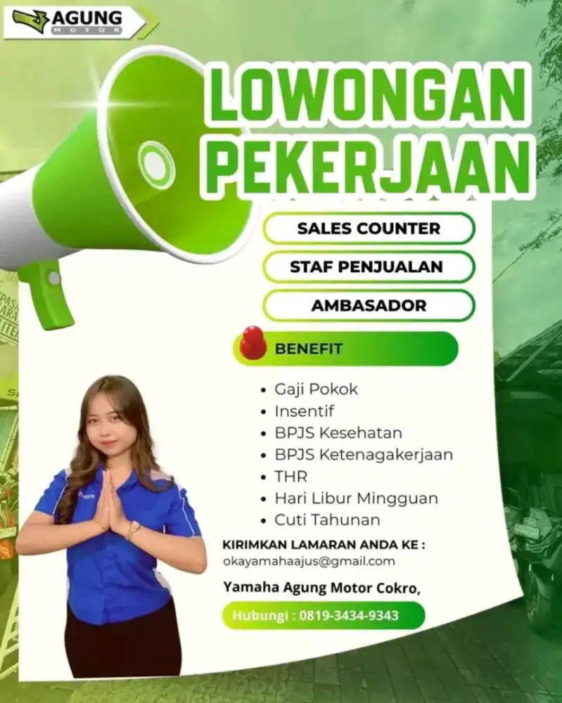 Karyawan Dealer Yamaha