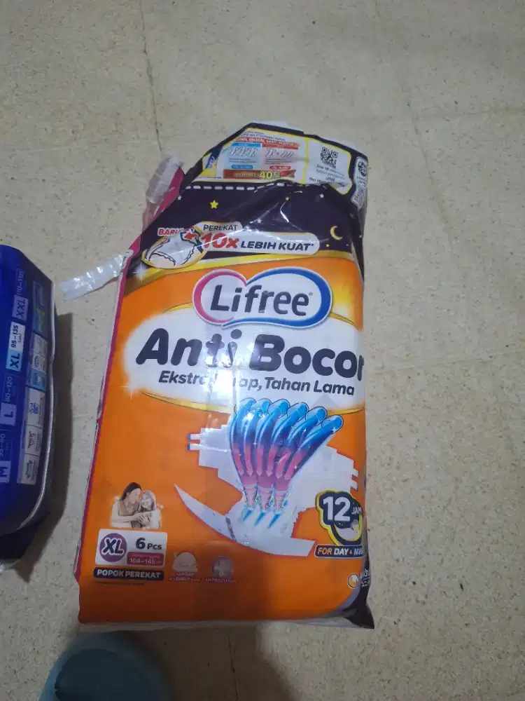 Lifree popok dewasa xl isi 5