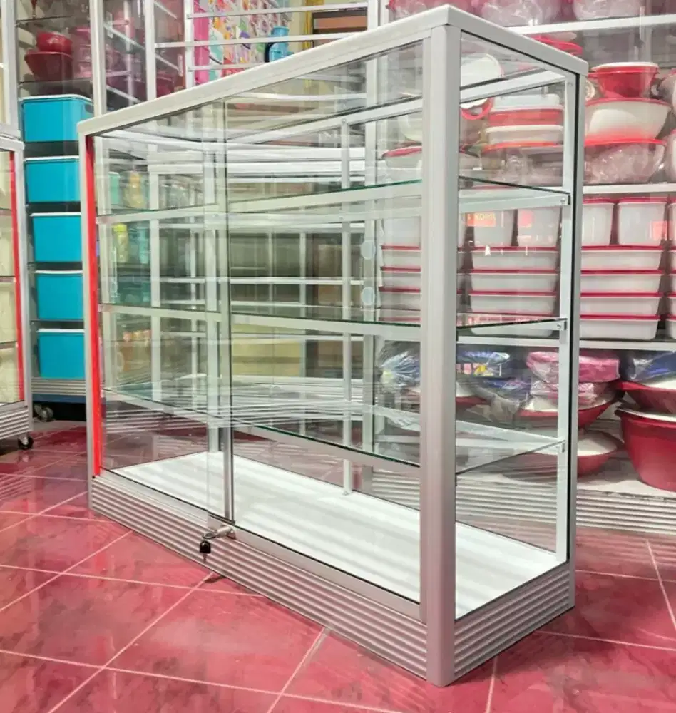 Etalase Panjang 1,2Mx1M Serbaguna