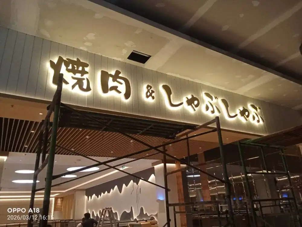 HURUF TIMBUL | LOGO CUSTOM | SIGNAGE | LETTER SIGN | NEON BOX MURAH