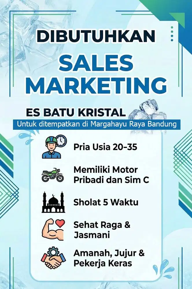 Lowongan Kerja Sales Marketing