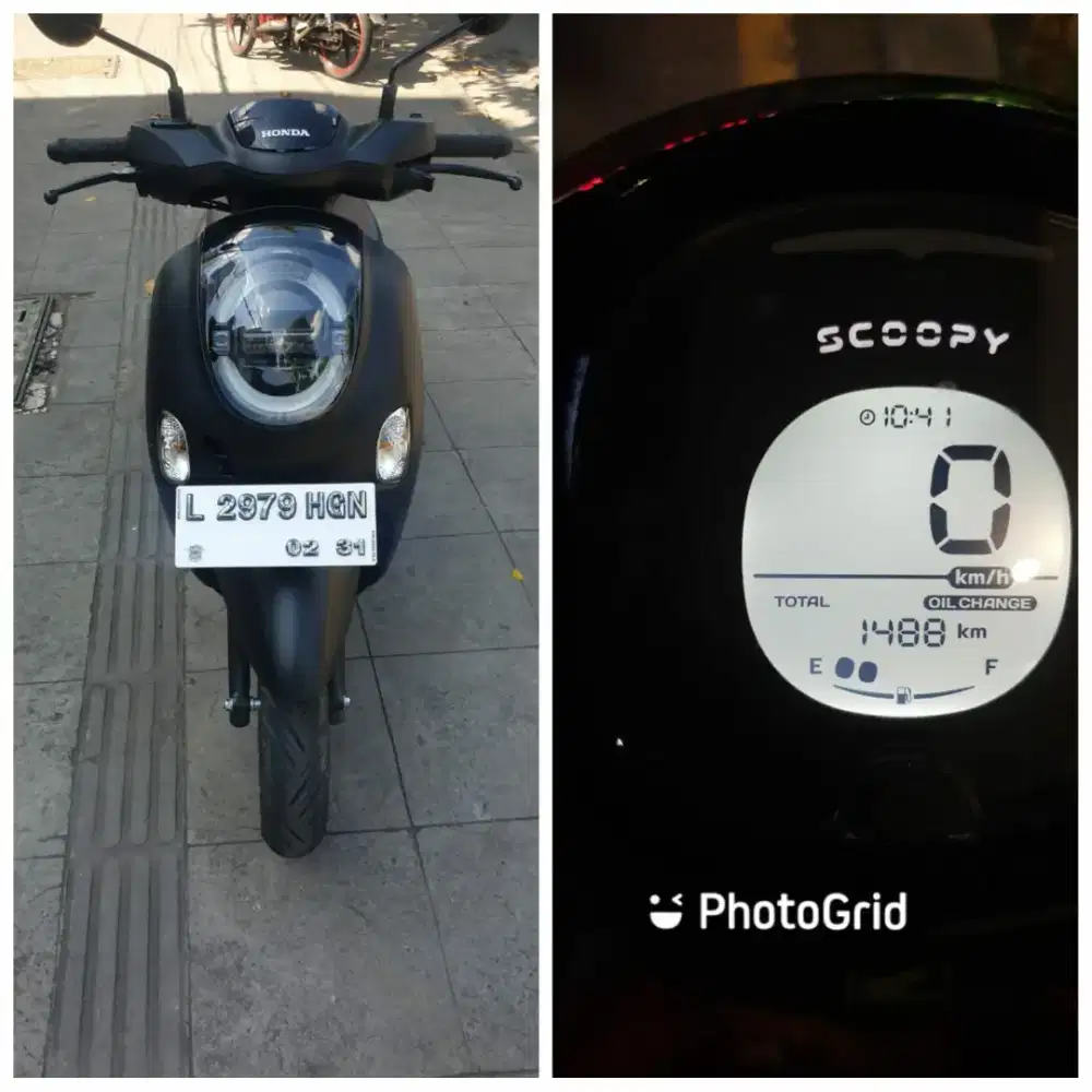Km 1.400. Scoopy Prestige th 2026 istimewa pjk 02-2027