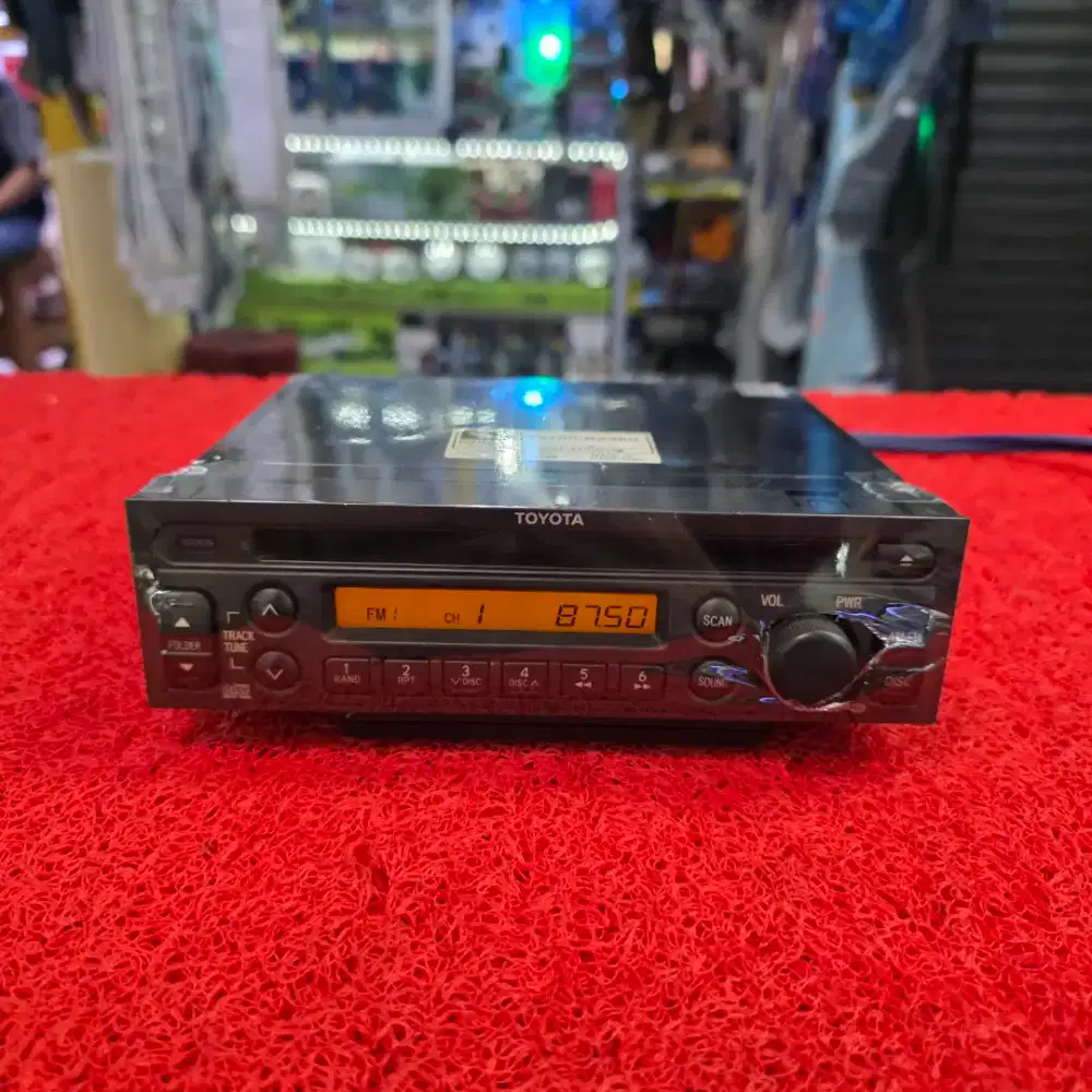 Head Unit Single Toyota Avanza 2012-2013 CD Radio FM AM