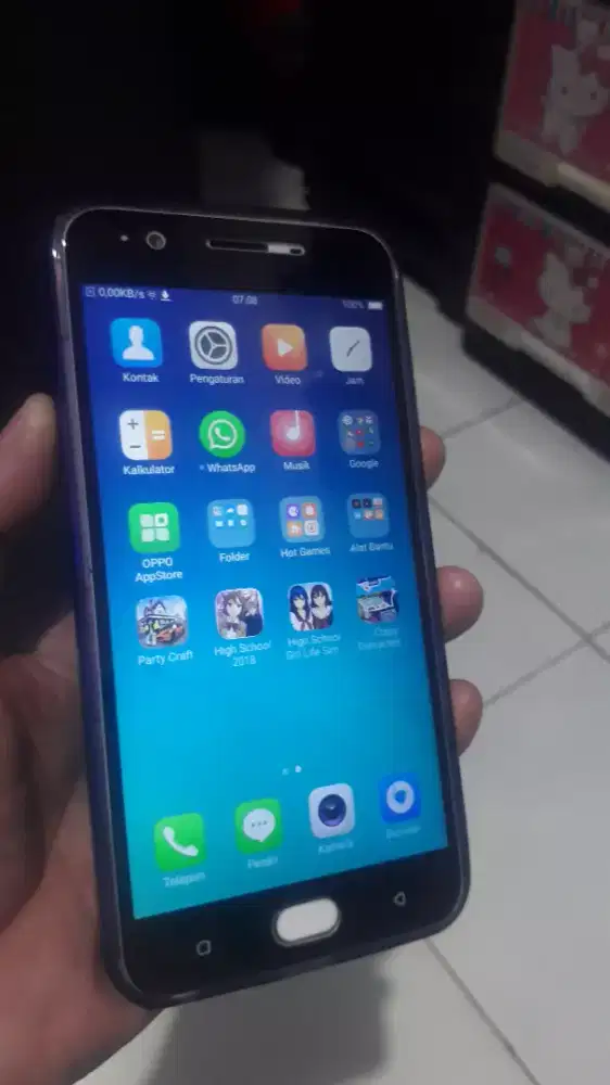 Oppo f1s ram 3/32gb buat wa ok minus pemakean semua normal