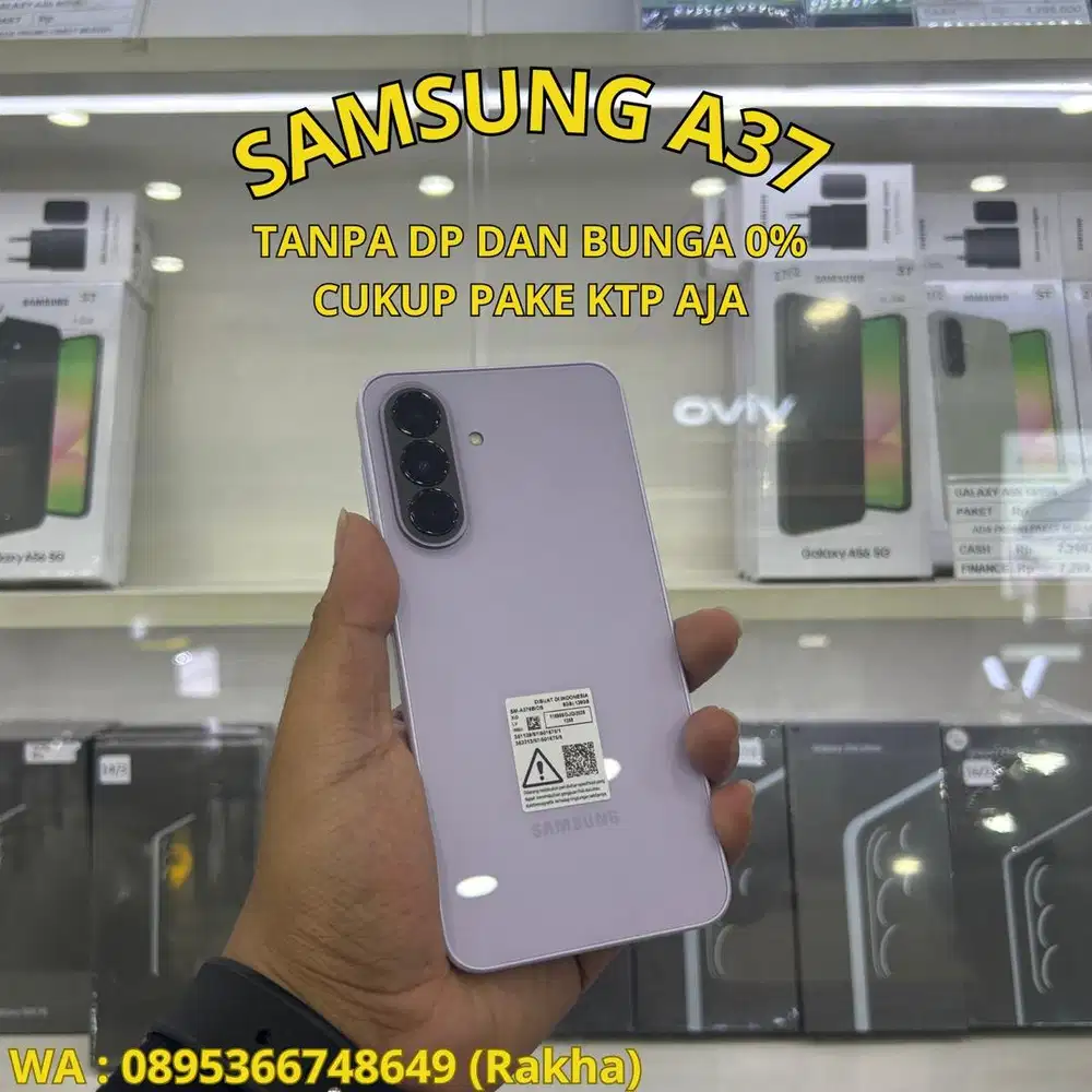 SAMSUNG A37 BISA KREDIT BUNGA 0% TANPA DP ATAU BISA CASH & COD