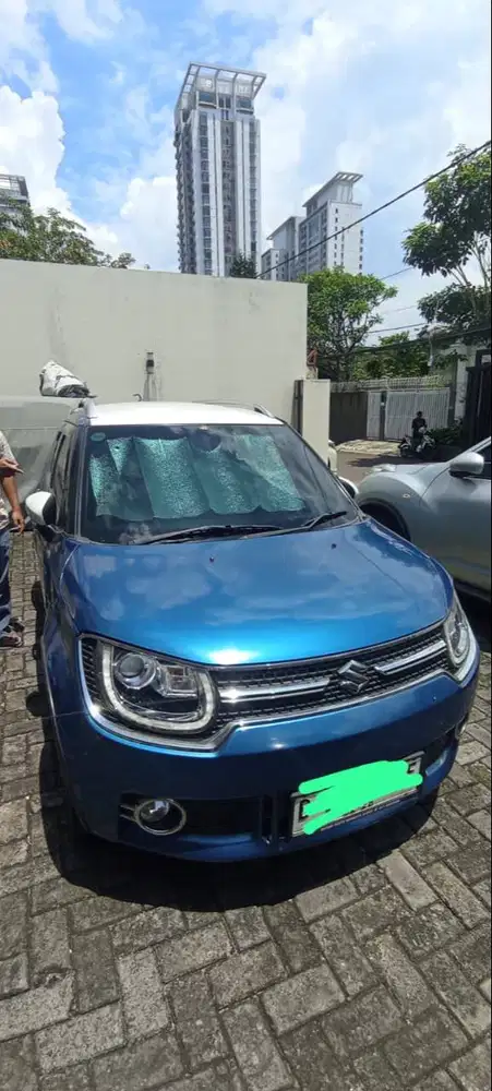 SUZUKI IGNIS 2017 BIRU MATIC