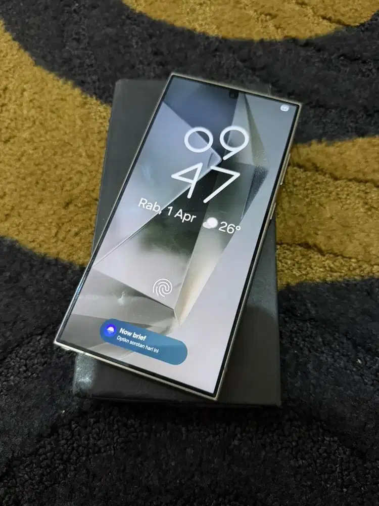 Samsung s24 ultra silver 12/512gb dualsim 5G+ fullset inter BEACUKAI