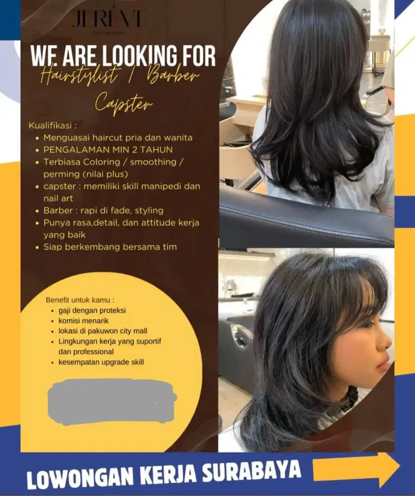 Lowongan Hair Beauty