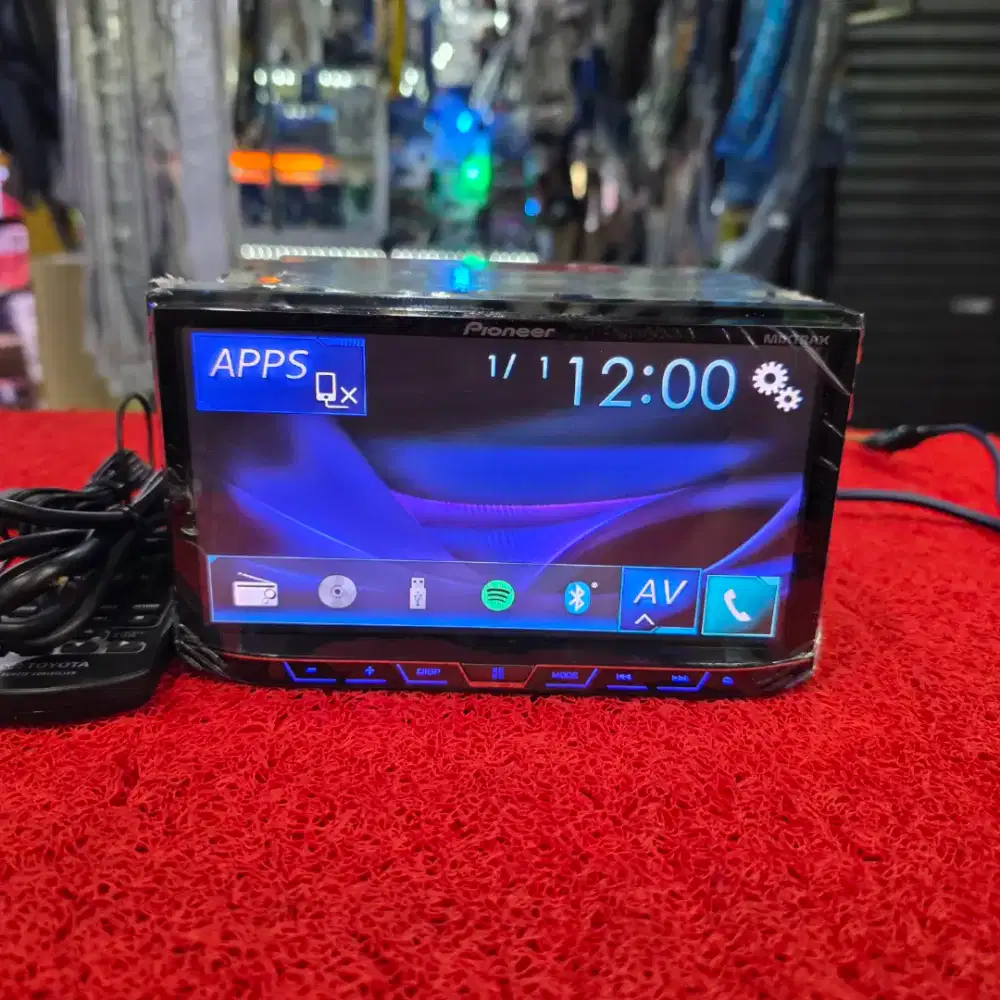 Head Unit Pioneer AVH-X595BT Spotify Bluetooth USB CD Aux Radio FM AM