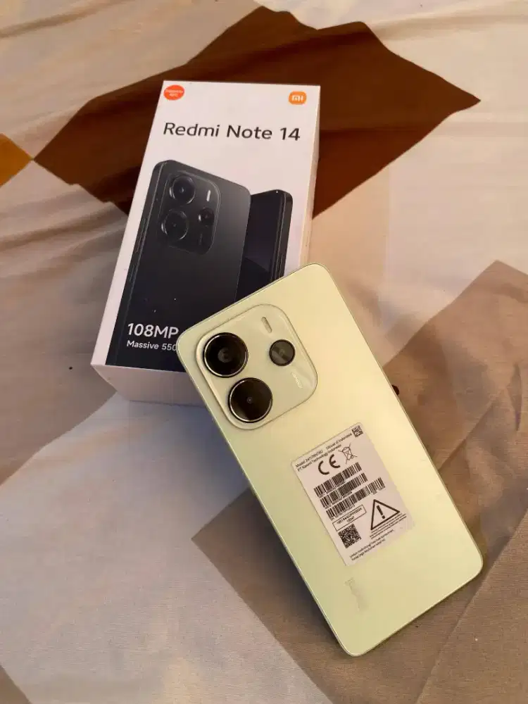 Redmi note 14 4G 8/128gb fullset ori