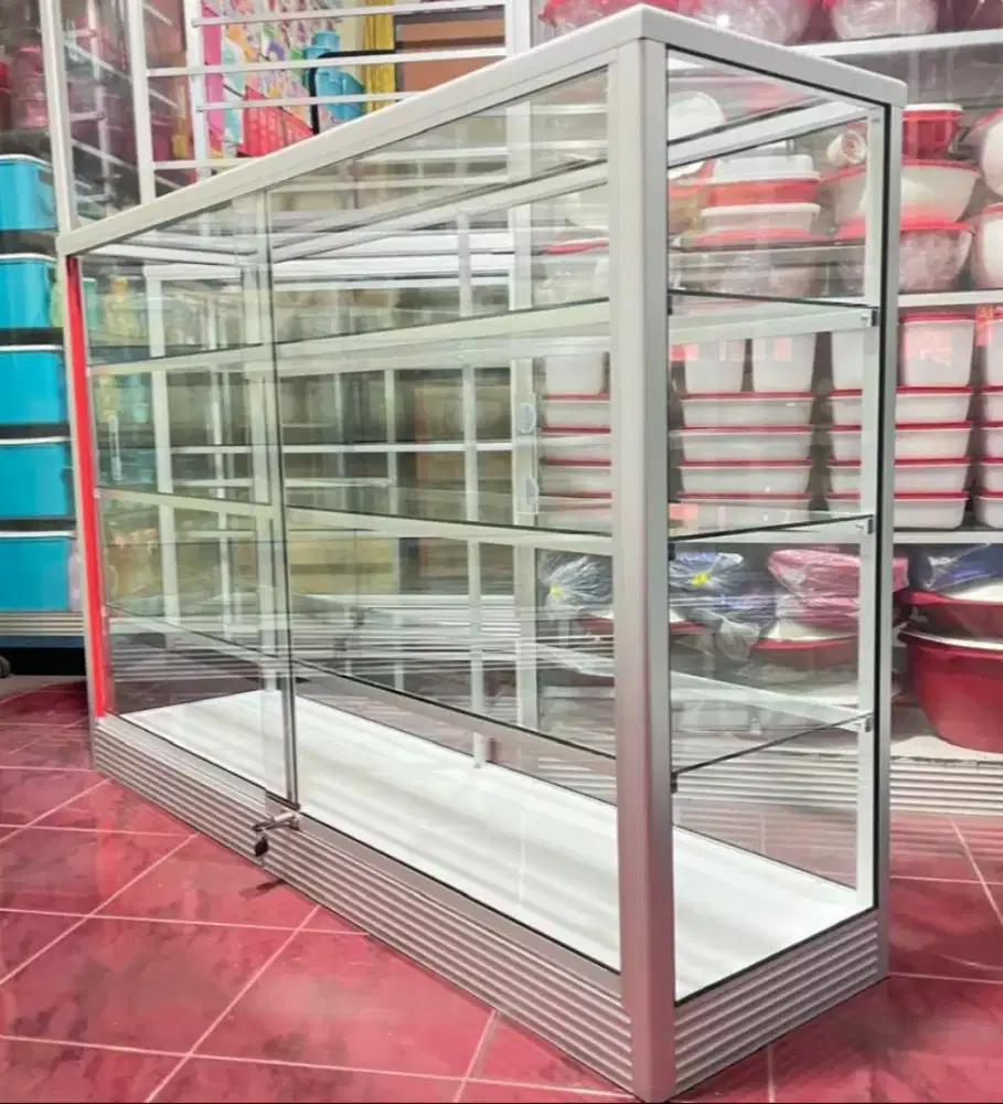 Etalase 1,5 Meter × 1 Meter Buat Toko,Warung
