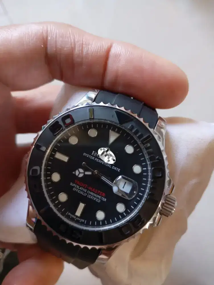 Jam tangan automatic, all steel, mulus seperti baru, super.