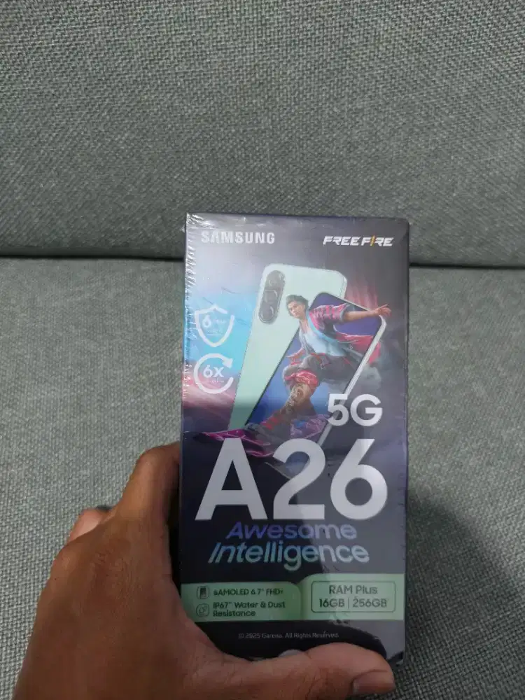 Samsung A26 5G 8+8/256GB - Black (baru)