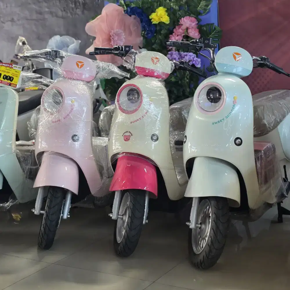 YADEA AIMA SORA JARAK TEMPUH S/D 70KM