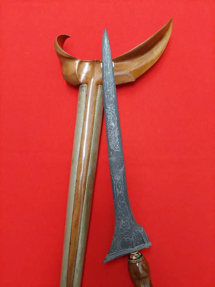 Keris Lurus Pamor Tiban Sepuh