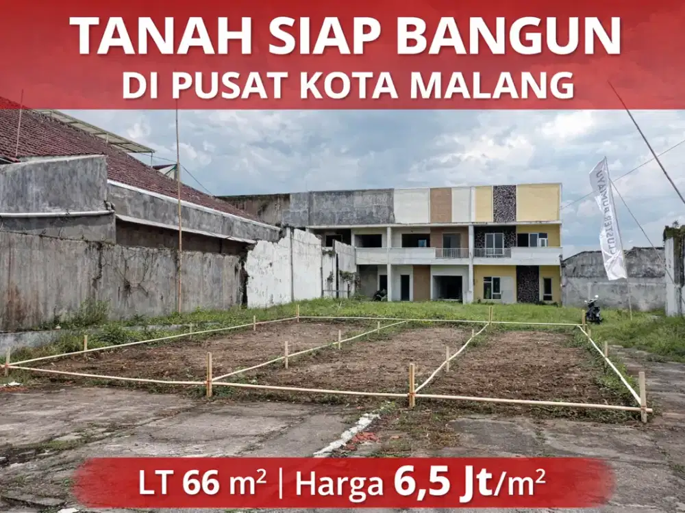 TANAH SIAP BANGUN DI BUMIAYU GADANG – KOTA MALANG