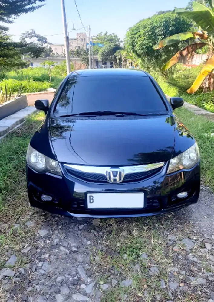 Jual Honda Civic Facelift 1.8 FD Hitam Manual 2009