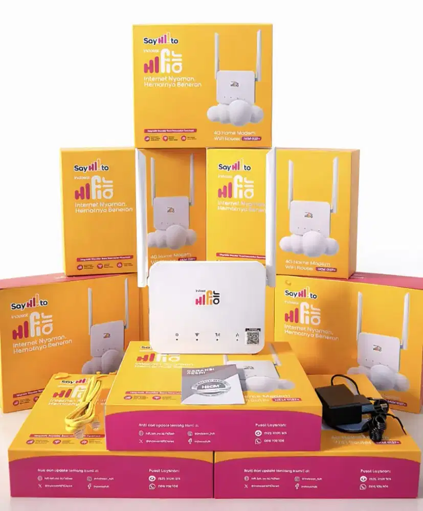 FWA Hifi Air HKM 0127+Wifi Modem 4G LTE