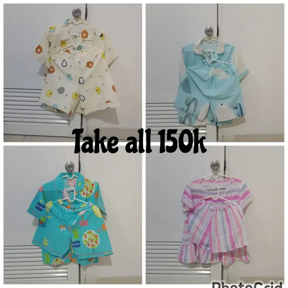 Take all 4 pcs masih bagus semua