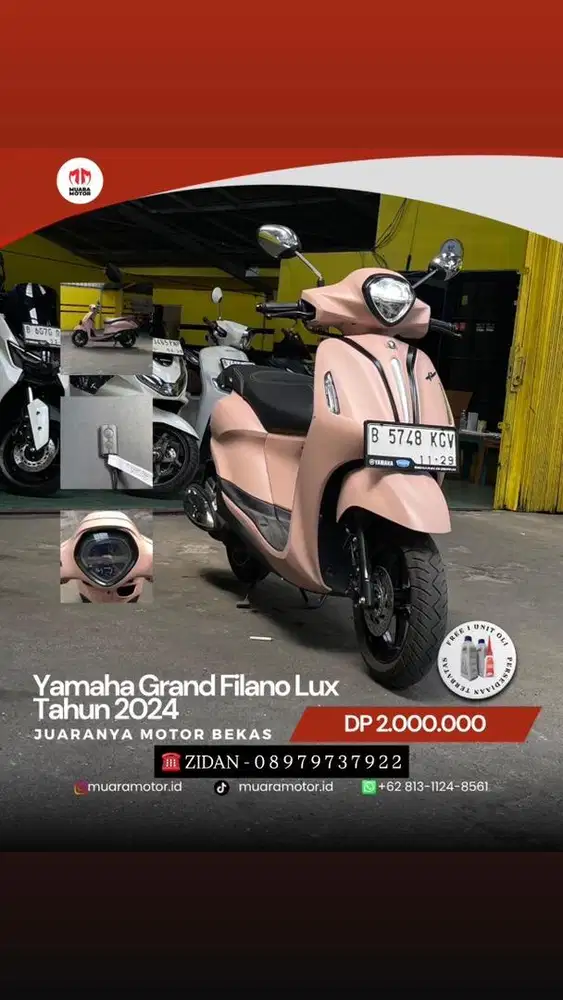 YAMAHA GRAND FILANO LUX 2024 !!!