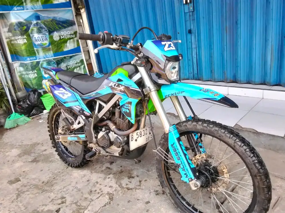KAWASAKI KLX 150 F TAHUN 2017 MESIN OK