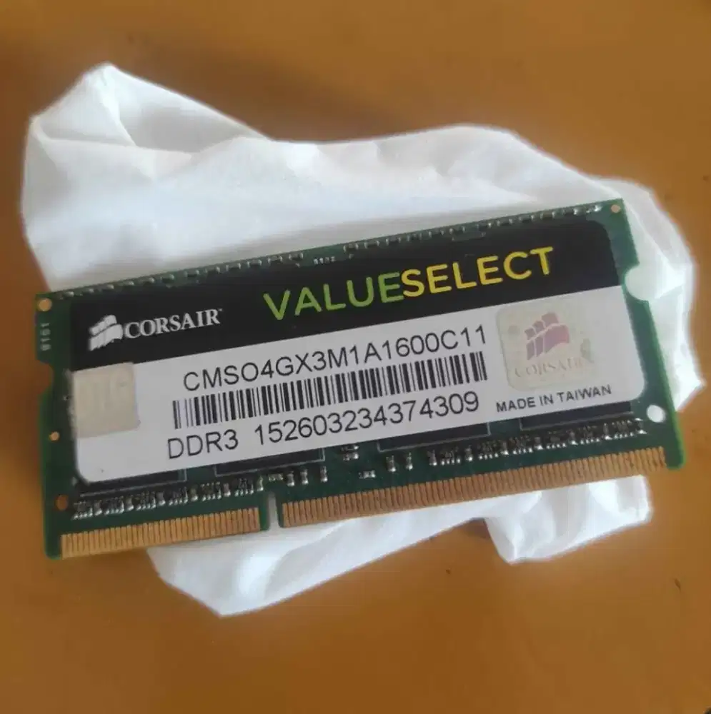 DDR3L -12800//4GB CORSAIR RAM LAPTOP