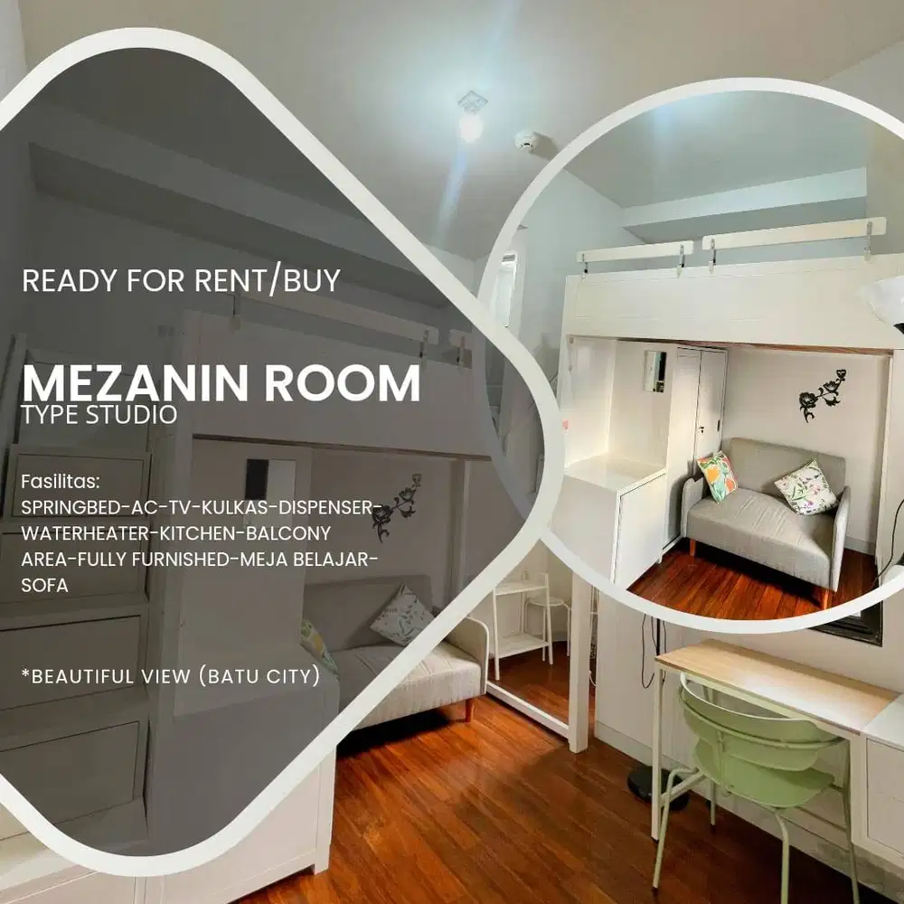 DIJUAL/SEWA - Begawan Premium Student Apartment MALANG Full Furnished