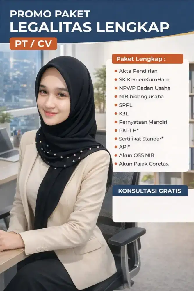 Perlengkapan Usaha Kantor PT