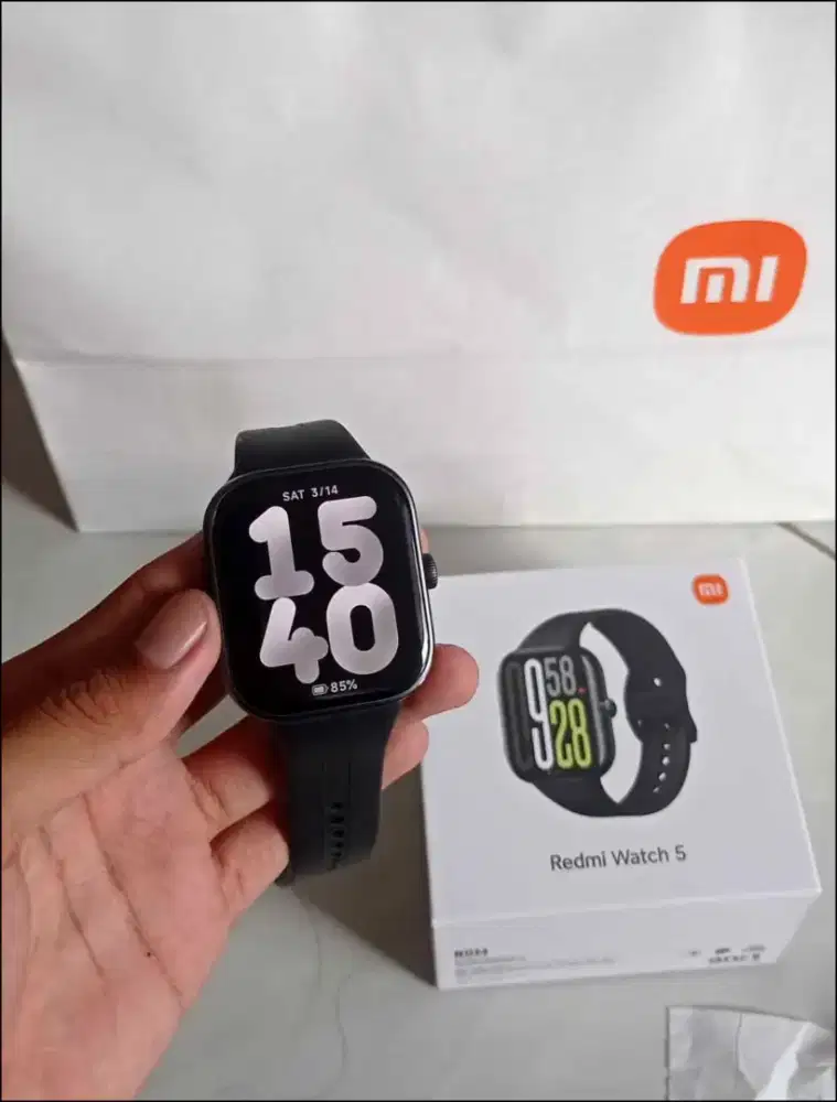 redmi watch 5 black 2minggu pemakaian