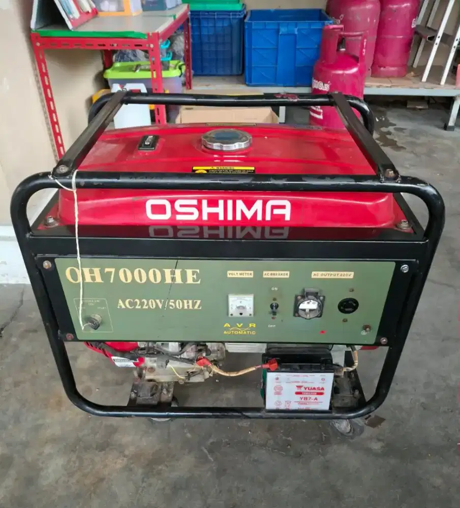 Genset by Honda Oshima OH 7000 HE