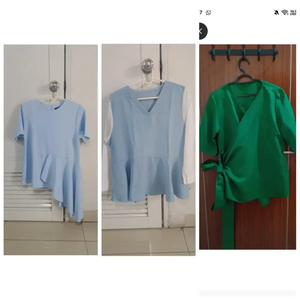 Take all 3 pcs baju 100k saja