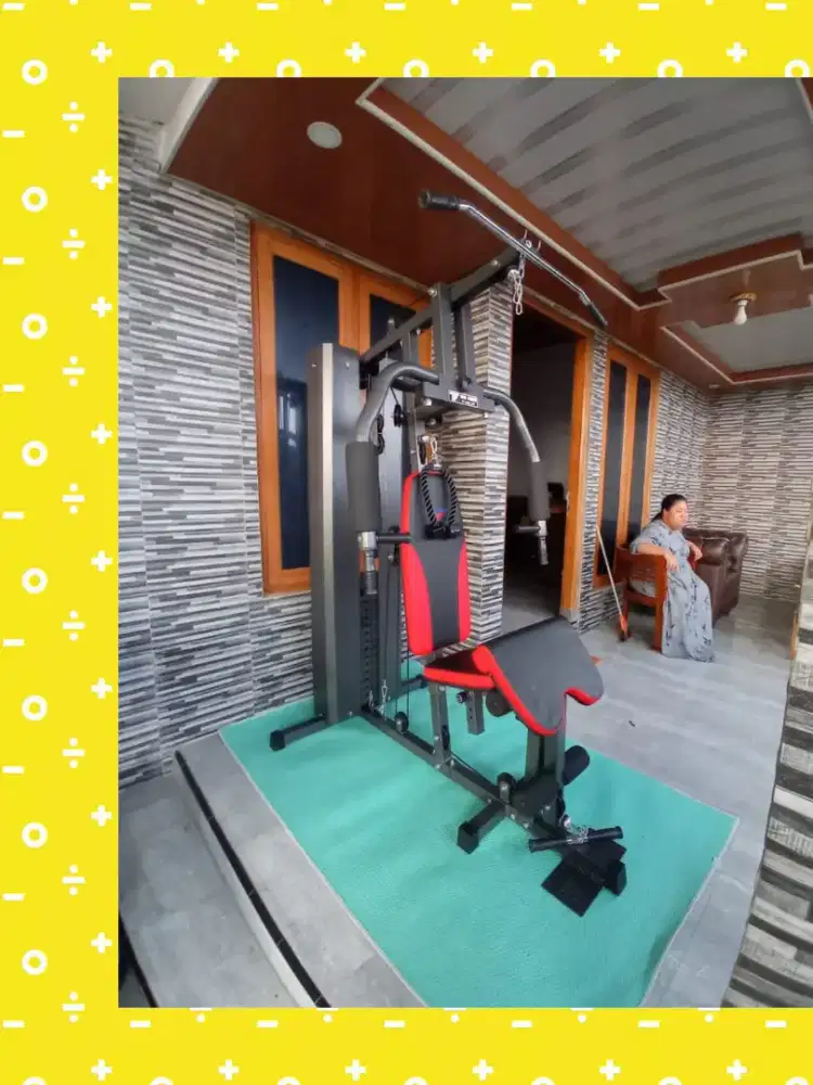 Homegym 1 sisi 75kg TLHG-009 alat kebugaran GFE-294