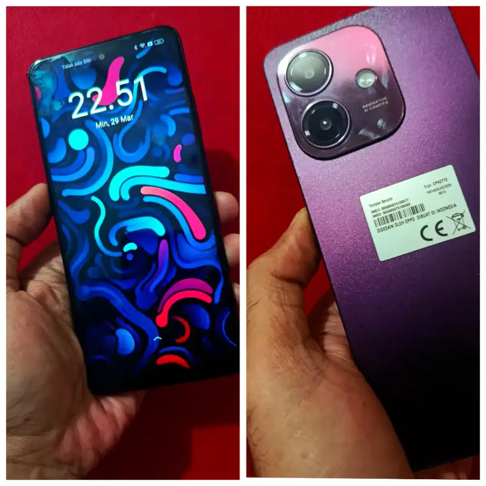 Oppo A5i 4+4/64 Muluss Bett 1100 Pass. Lok.Kalimalang