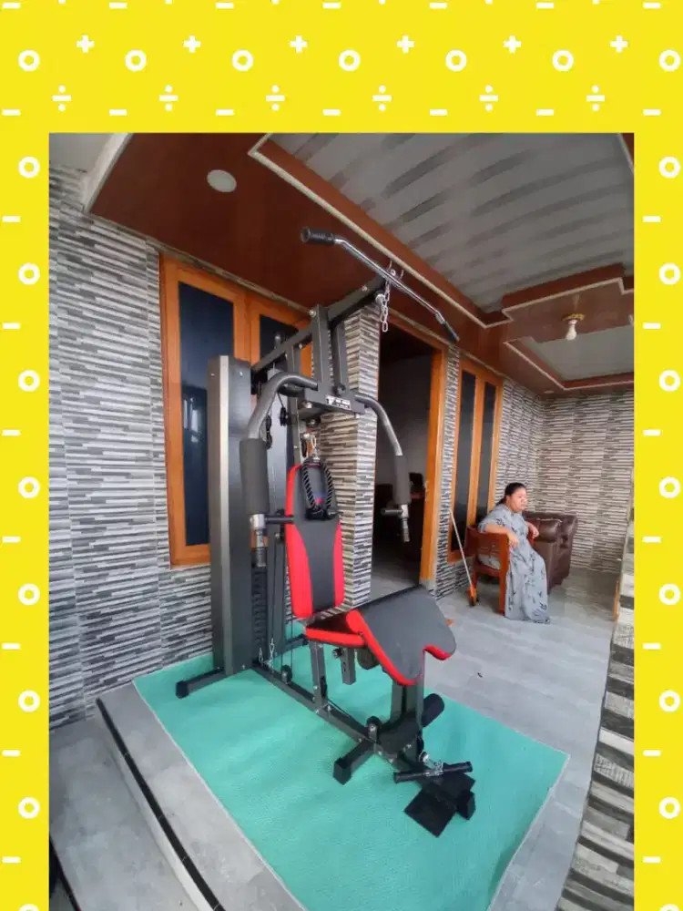 Homegym 1 sisi 75kg TLHG-009 alat kebugaran GFE-294