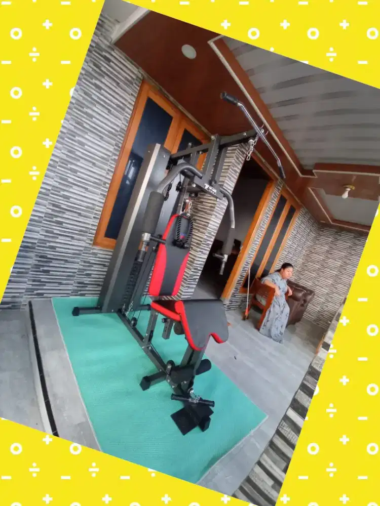 Homegym 1 sisi 75kg TLHG-009 alat kebugaran GFE-294