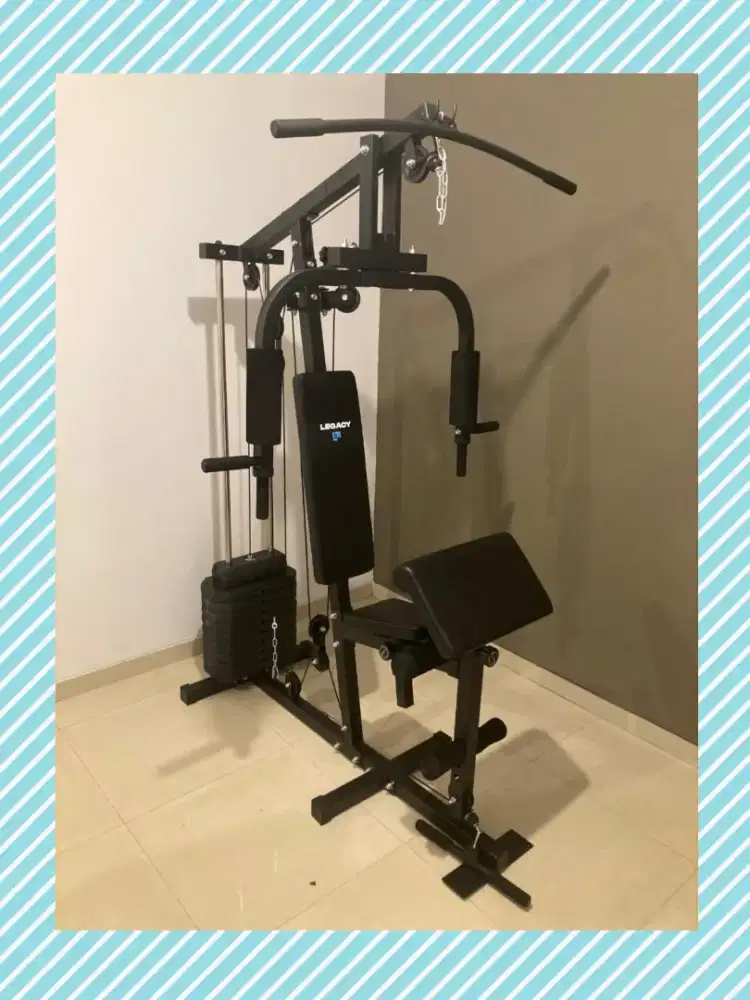 Homegym Legacy 1 sisi 50kg alat olahraga HKT-556