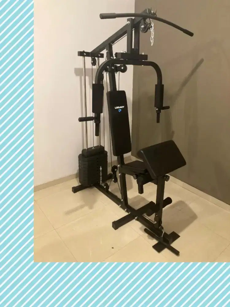 Homegym Legacy 1 sisi 50kg alat olahraga HKT-556