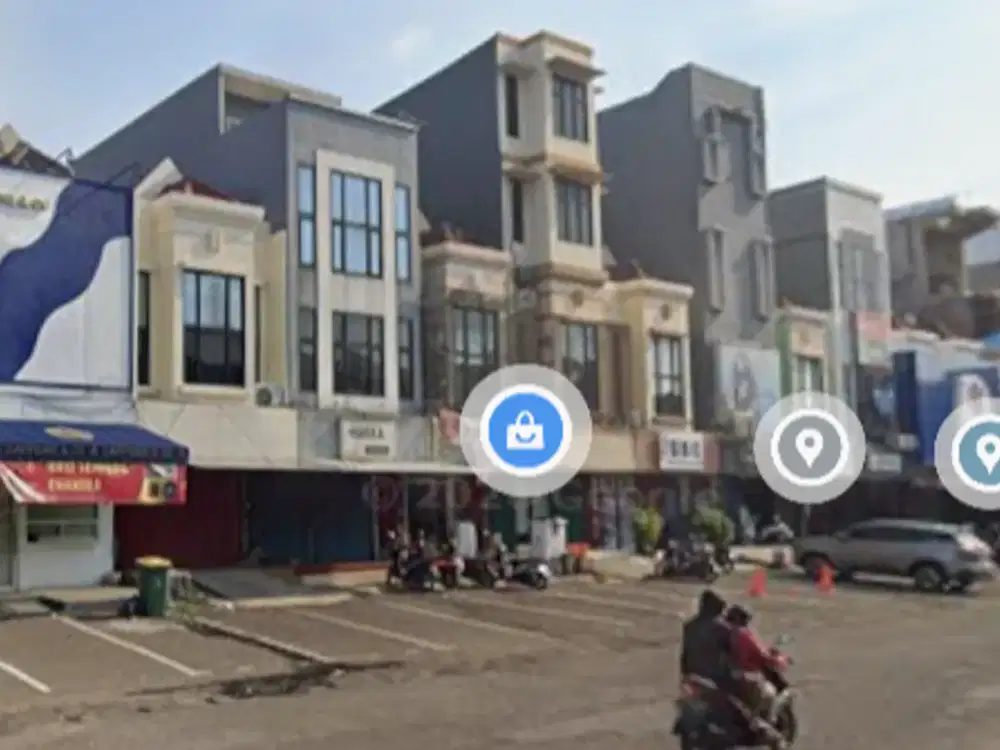 Ruko raya kelapa hibrida boulevard kelapa gading siap pakai dan pinggir jalan raya