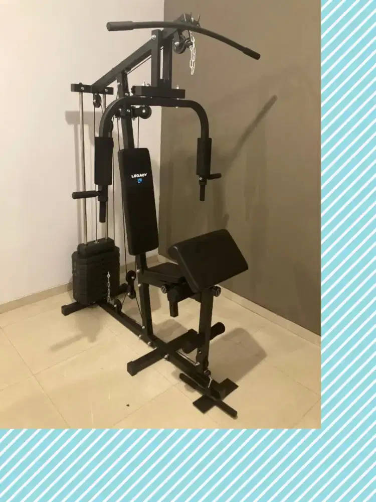 Homegym Legacy 1 sisi 50kg alat olahraga HKT-556