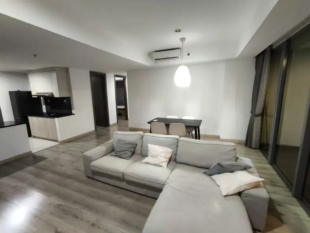 Disewakan Apartemen St. Moritz New Ambassador 3BR Corner Furnish
