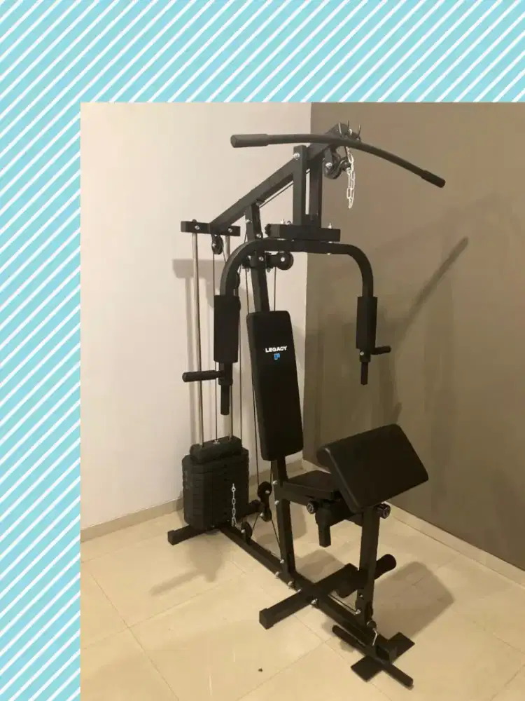 Homegym Legacy 1 sisi 50kg alat olahraga HKT-556