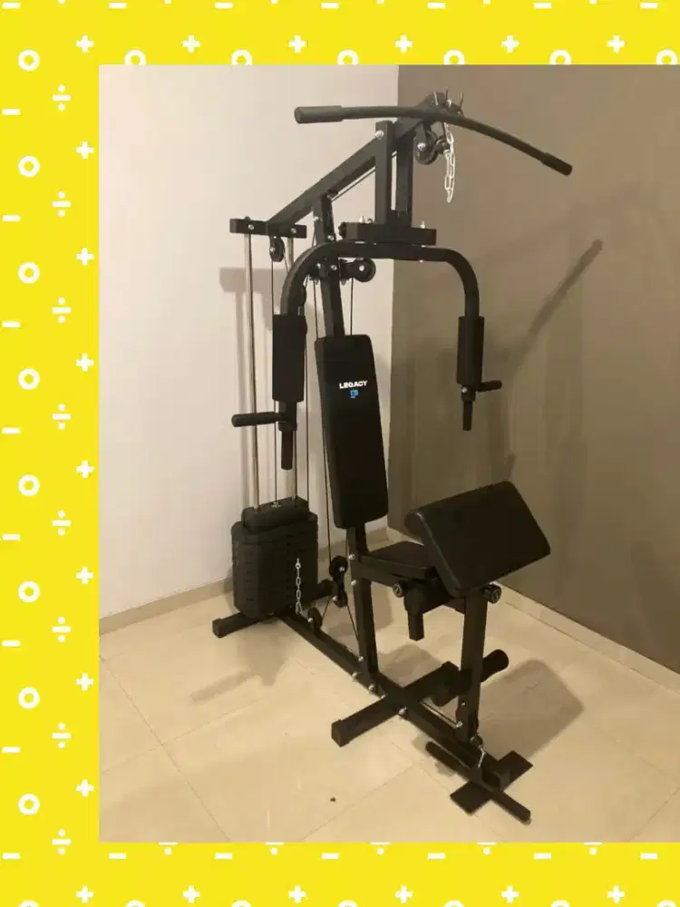 Homegym Legacy 1 sisi 50kg alat olahraga HKT-556
