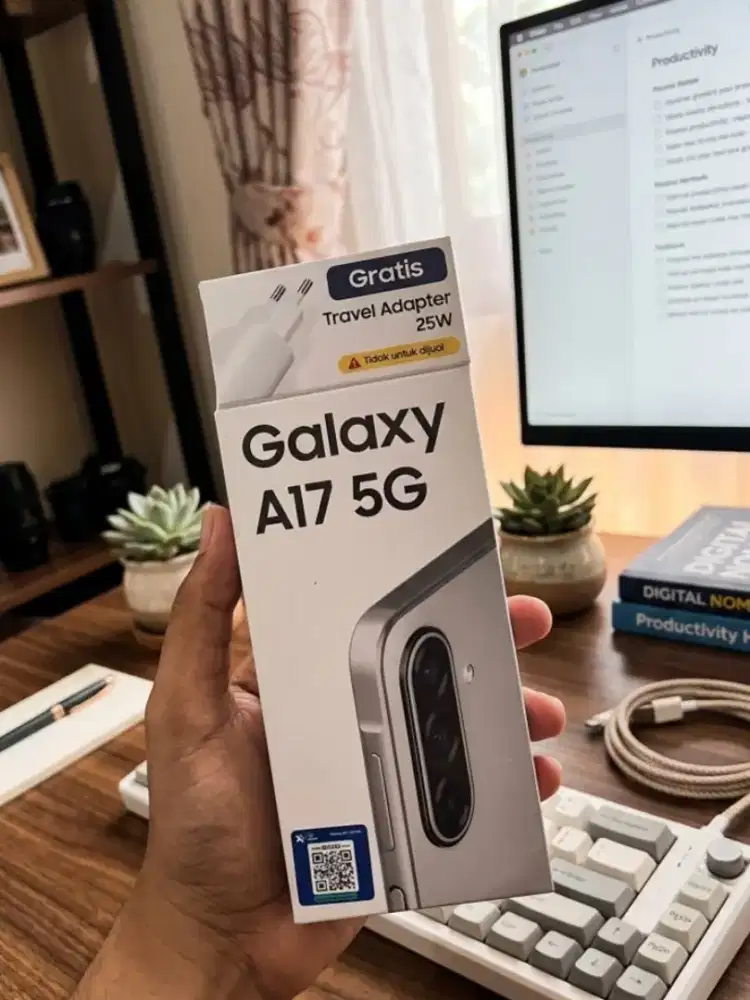 Samsung A17 5G - Baru - Free Adaptor - Garansi