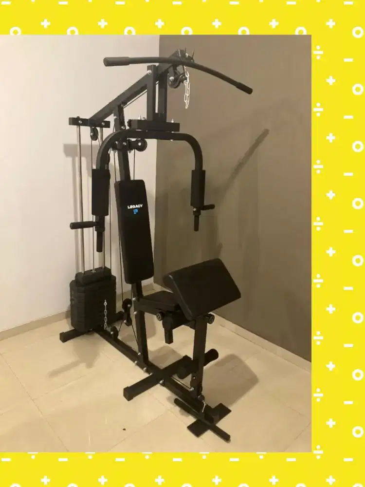 Homegym Legacy 1 sisi 50kg alat olahraga HKT-556