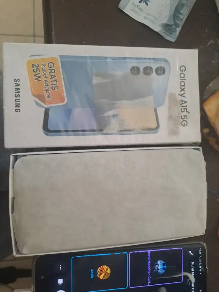 Murah hp samsung A15 5G ram 8/256 lkp mulus original semua, bs TT