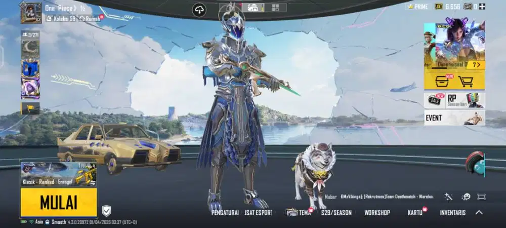 AKUN Sultan 4 x, 7 Kepoin segera