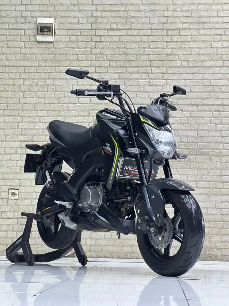 RARE ITEM‼️Kawasaki Z125 Pro 2017 Black Termurah