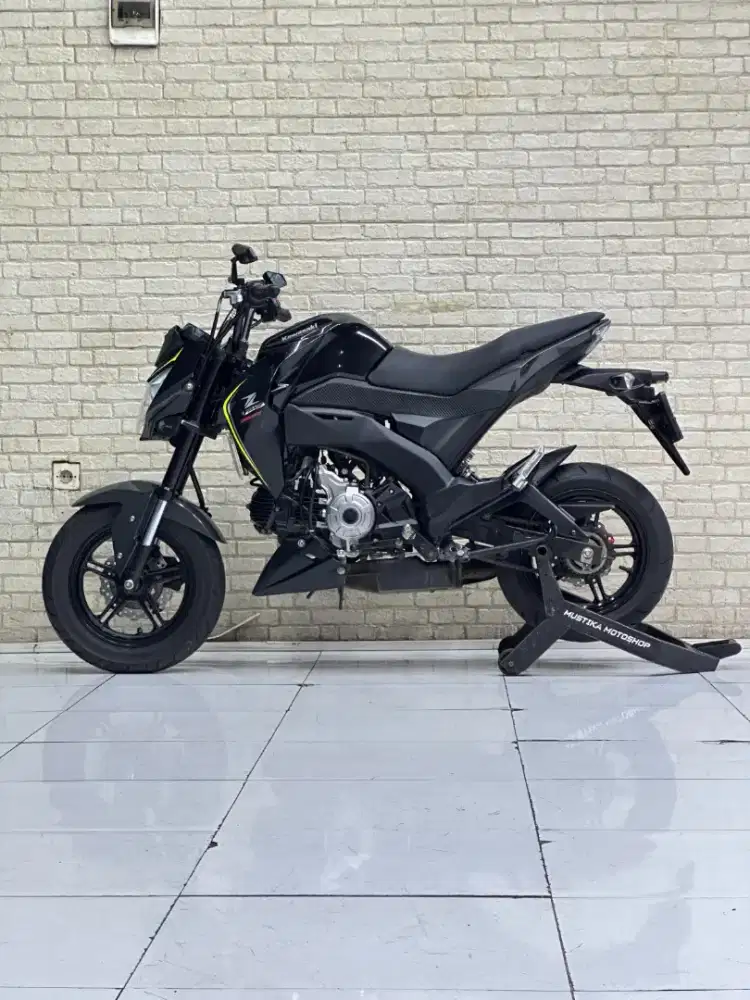 RARE ITEM‼️Kawasaki Z125 Pro 2017 Black Termurah