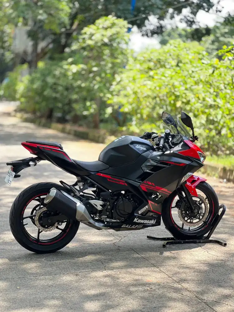 KM 12K AJA! KAWASAKI NEW NINJA 250 FI ABS SE 2018 MERAH TAX ON MULUS